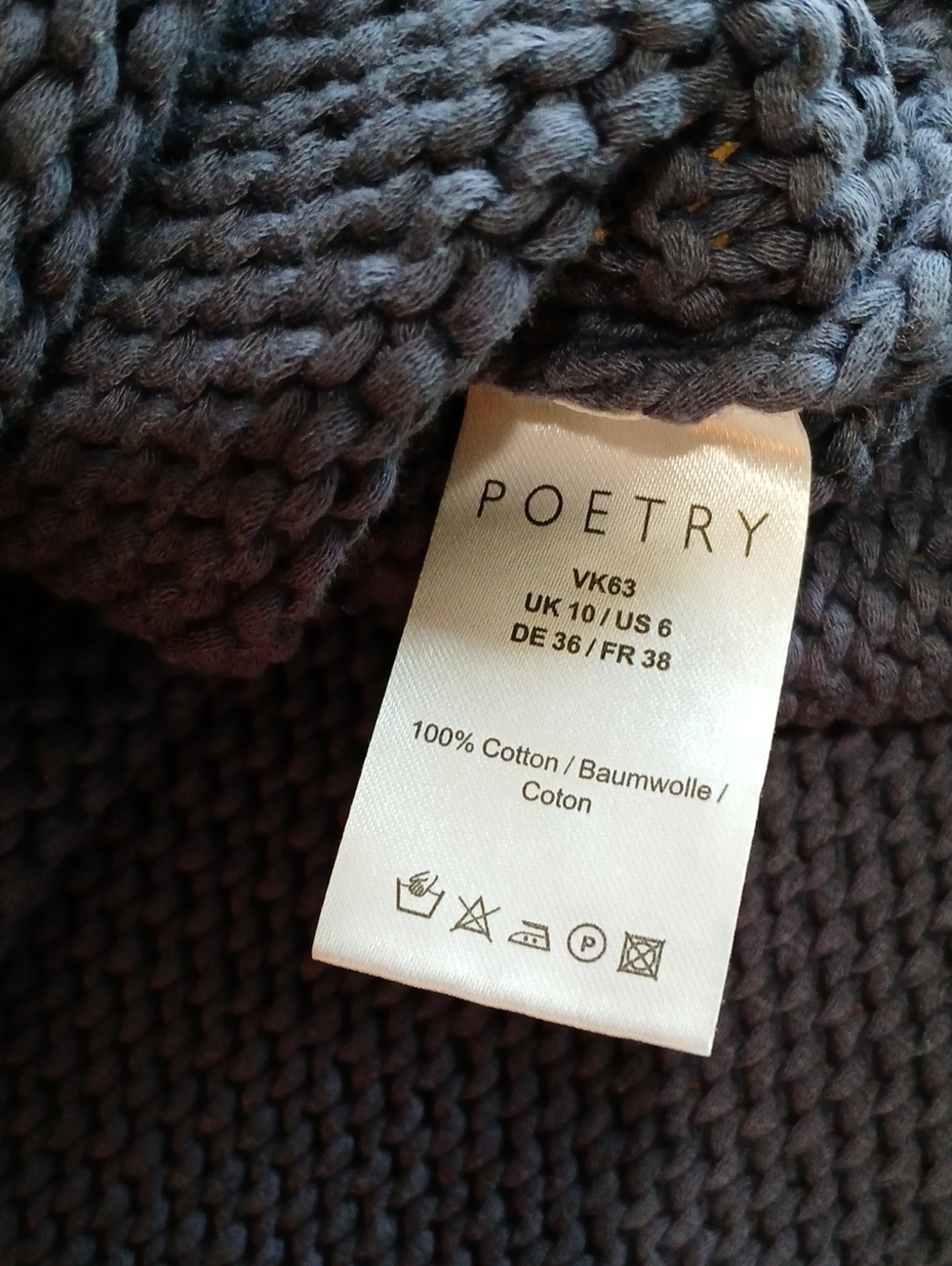 Poetry Crop Chunky Sweater - 6 - Picture 5 of 8